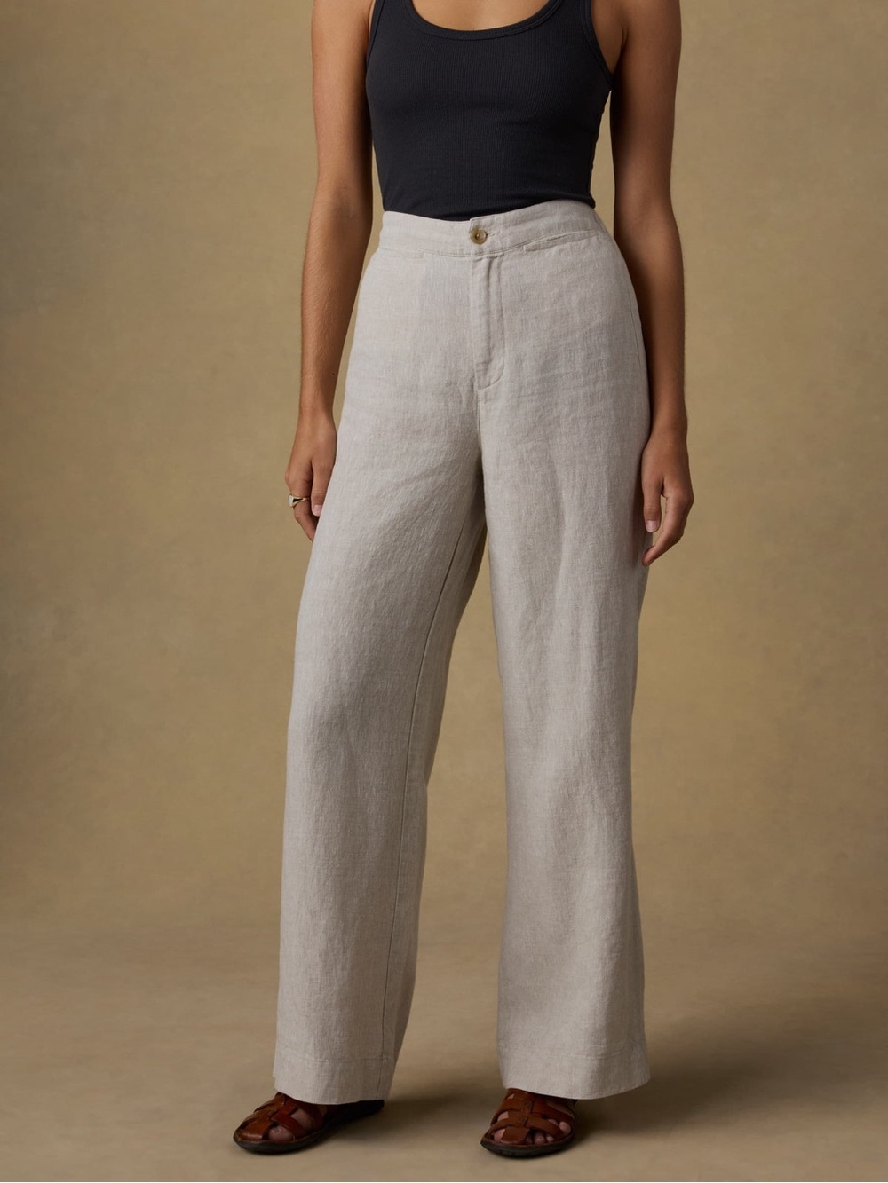 Faherty Sun Strider 100% Linen Pants